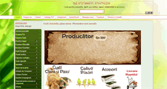 Desktop Screenshot of custi-animale.ro